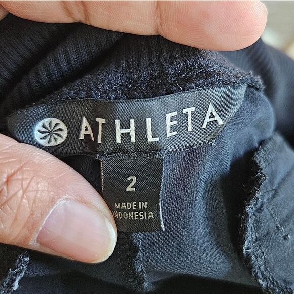 Athleta Brooklyn Luxe Ankle Pants in Black Size 2 - Picture 6 of 8